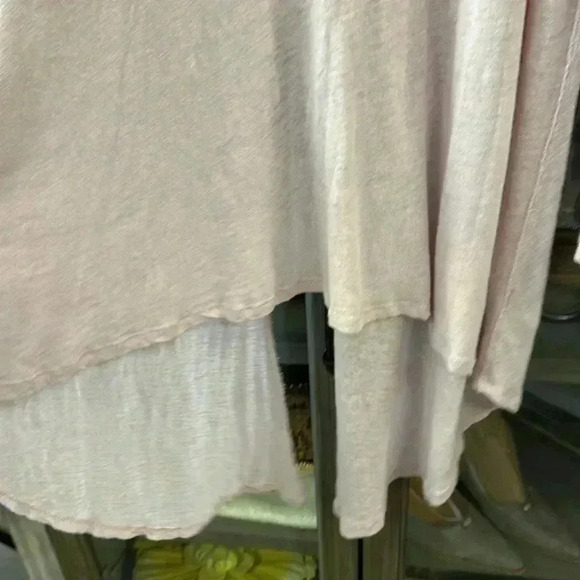 Free People Aria Trapeze Long Sleeve Size XS LIGHT PINK - Picture 5 of 6